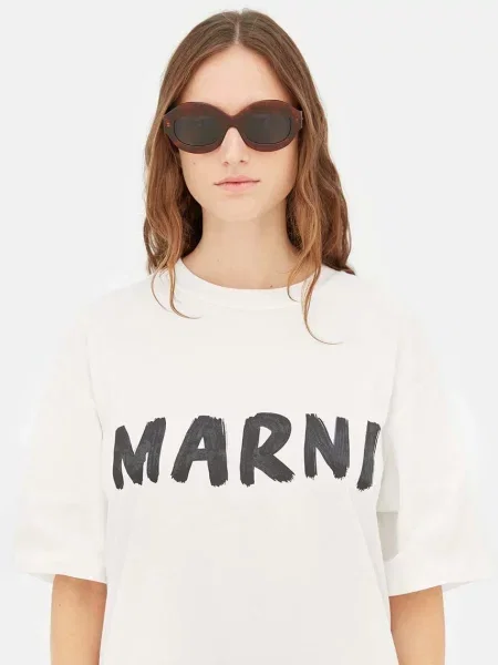 Sunčane naočale Marni Ik Kil Cenote za žene JAL smeđa