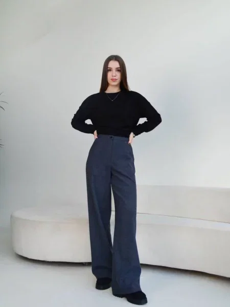 Штани палаццо RiMari темно-сірий сірі