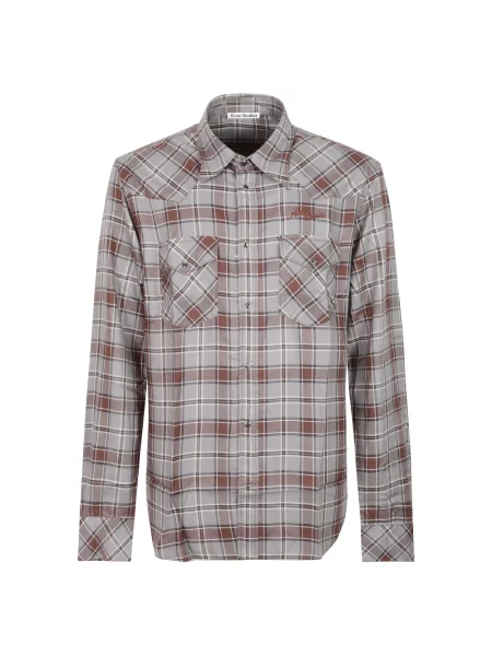 Koszula Acne Studios w kratę