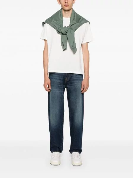 Proste jeansy 7 For All Mankind niebieskie