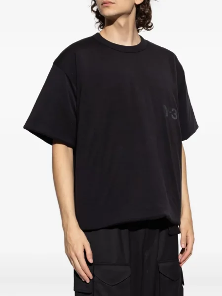 Tricou Y-3 cu imagine negru
