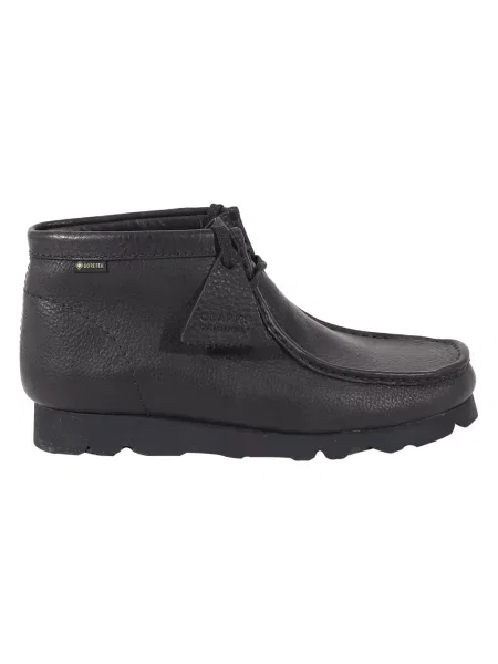 Clarks Originals półbuty zamszowe Wallabee Gore-Tex czarny