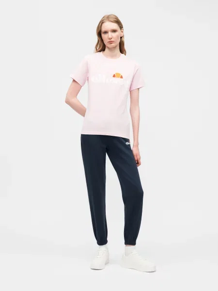 ELLESSE Tričko Stauf pastelovo ružová biela