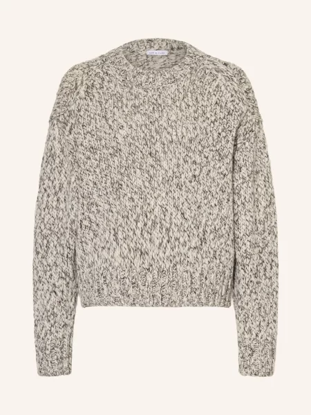 Mrs & Hugs Sweter grau czarny