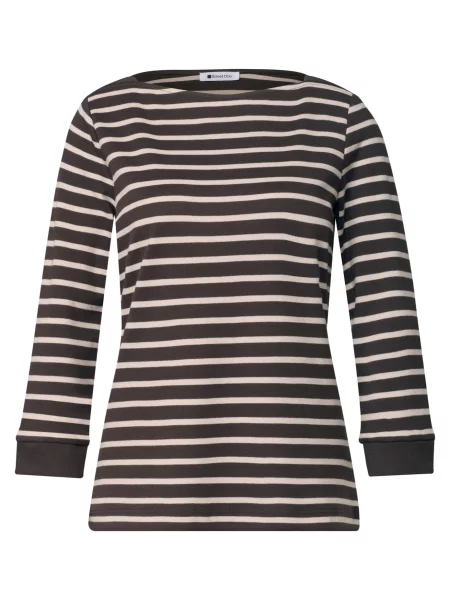 STREET ONE Tricou / maro bej