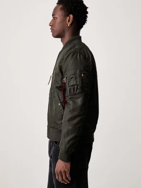 ALPHA INDUSTRIES Átmeneti dzseki VF fekete zöld