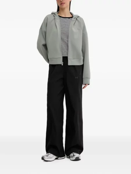 Pantaloni Under Armour cu imagine alergare negru