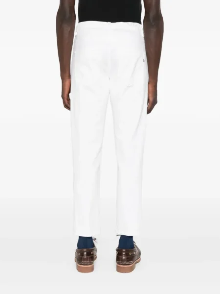 Blugi Dondup cu 5 buzunare alb