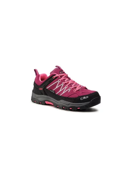 Turistiniai batai CMP Kids Rigel Low Trekking Shoes Wp rožinė