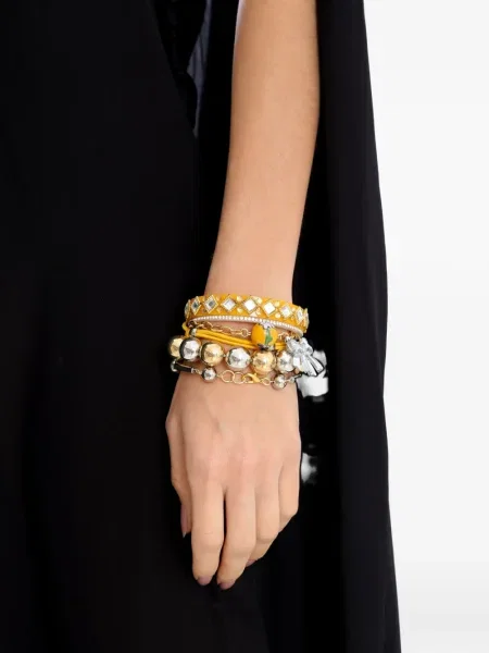 Brăţară Amir Slama cu funde galben