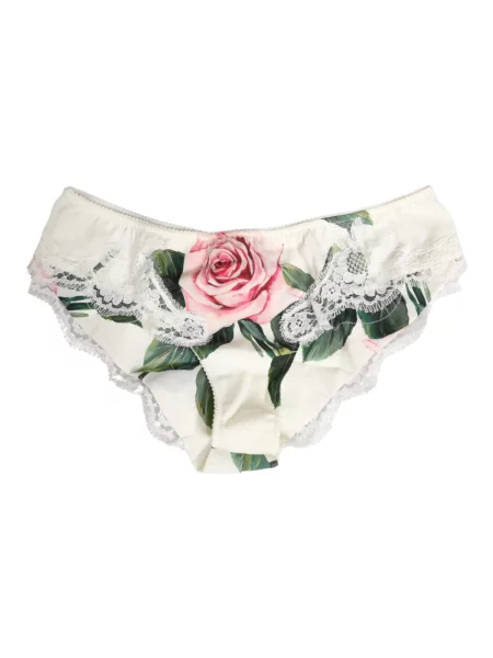 Satynowe slipy Dolce And Gabbana