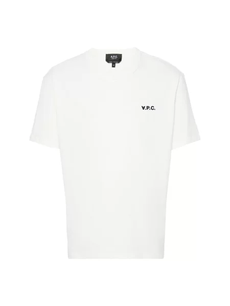 A.P.C. T-shirt t-shirt boxy petit vpc beżowa