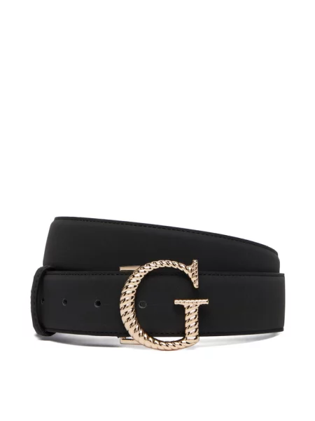 Pasek Guess czarny