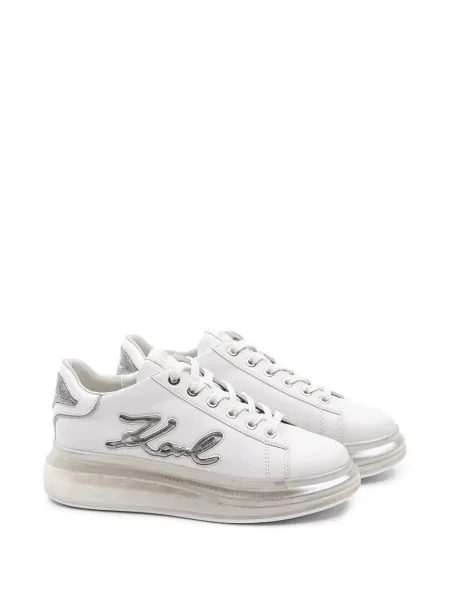 Sneakerși Karl Lagerfeld alb