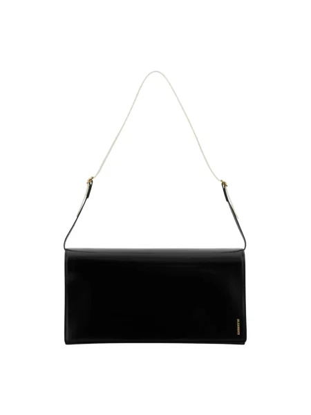 Torebka Jil Sander skórzana czarna