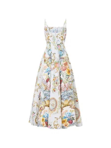Rochie Camilla evazată albastru