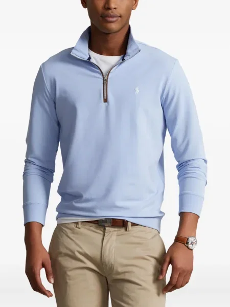 Căciulă Polo Ralph Lauren de catifea cord cu dungi de costum alb