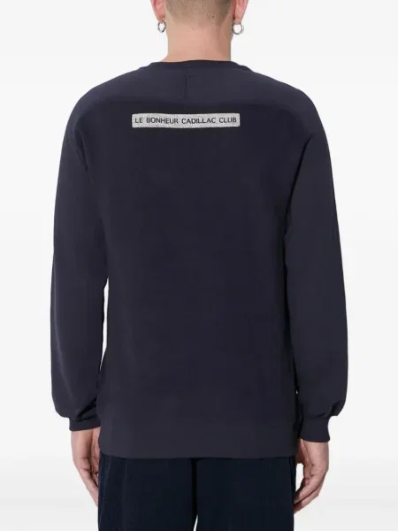 Hanorac crewneck Universal Works albastru