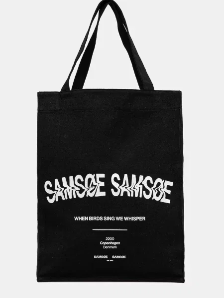 Kabelka Samsoe Samsoe SAPRINT černá