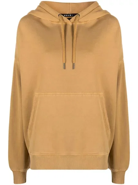 Суичър с качулка Ksubi оранжево