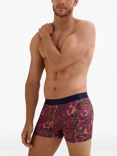 Boxeri Aubade cu imagine cu model paisley violet