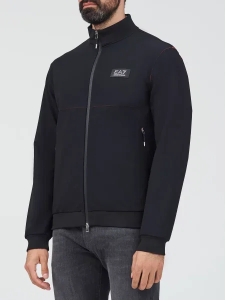 Куртка Ea7 Emporio Armani чорна