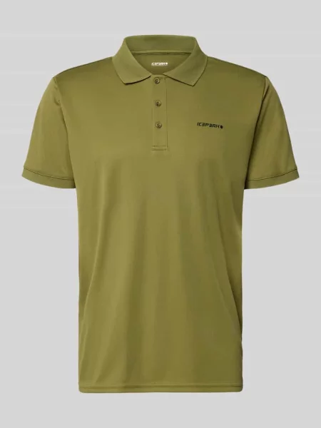 Koszulka polo o kroju regular fit z nadruk z logo model BELLMONT' Icepeak