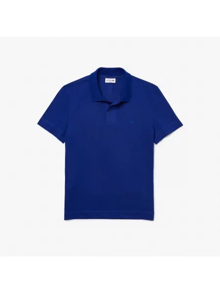 Поло Lacoste синее