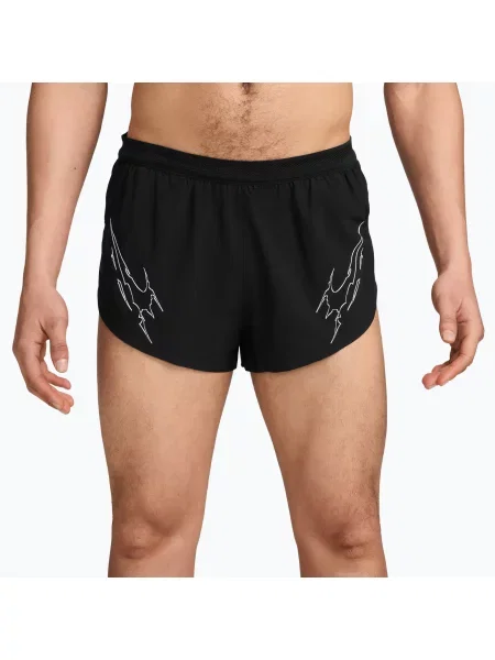 Pantaloni scurți de alergare pentru bărbați Nike AeroSwift Dri-Fit ADV 2" black negru