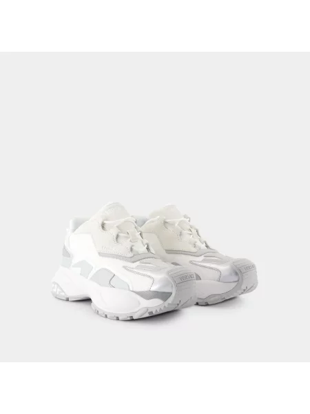 Sneakersy Versace skórzane białe