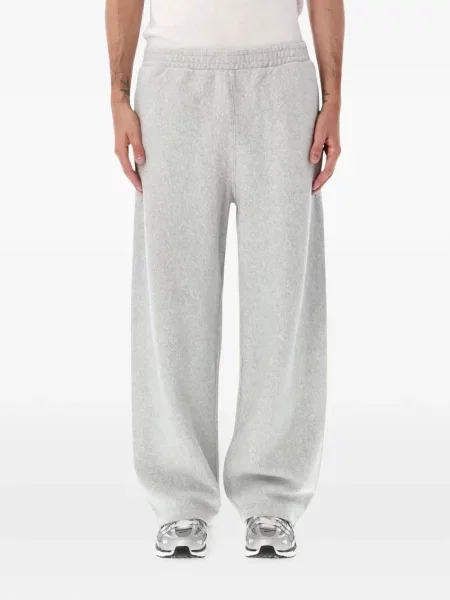 Pantaloni Champion alergare cu autograf gri