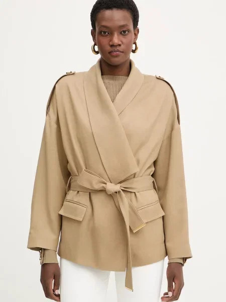 Marciano by Guess palton din lână ABBY bej