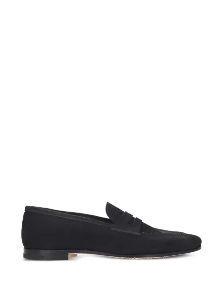 Pantofi loafer Premiata din piele de căprioară negru