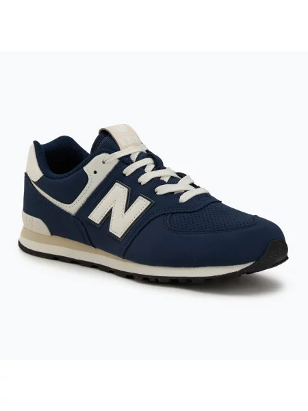 Dětské boty New Balance – tmavomodrá bílé