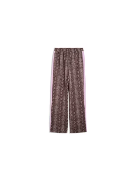 Pantaloni Puma Yellow cu model piele de șarpe galben