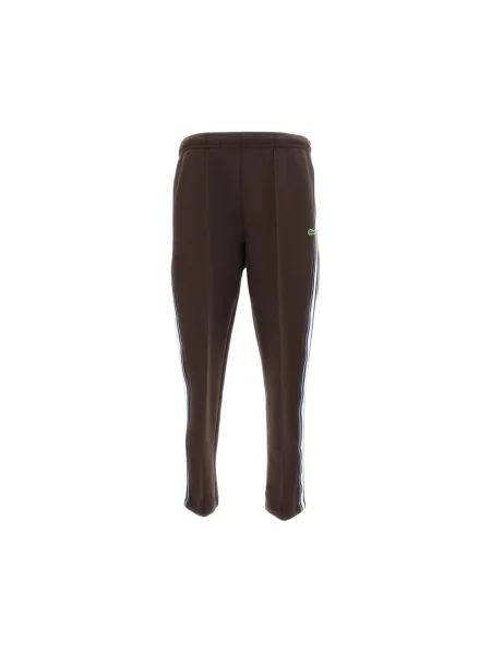 Spodnie Lacoste French Made Czarne Czysty M białe