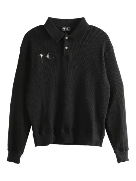 Tricou polo Thug Club negru
