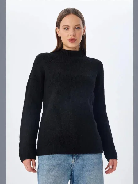 MixRay Svetr Pullover' černá