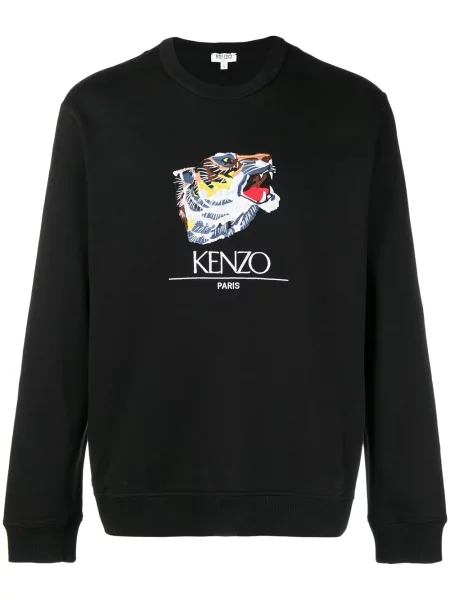 Суитчър Kenzo с тигров принт черно