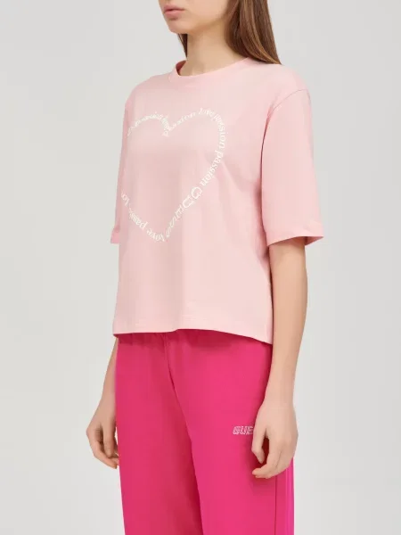Футболка Guess рожева