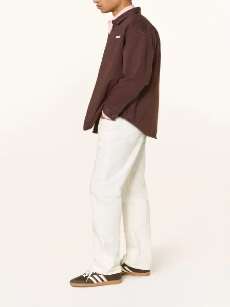 Calvin Klein Jeans Džíny Relaxed Fit asn chalk white bílé