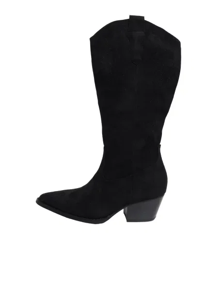 Hailys Cizme de cowboy negru