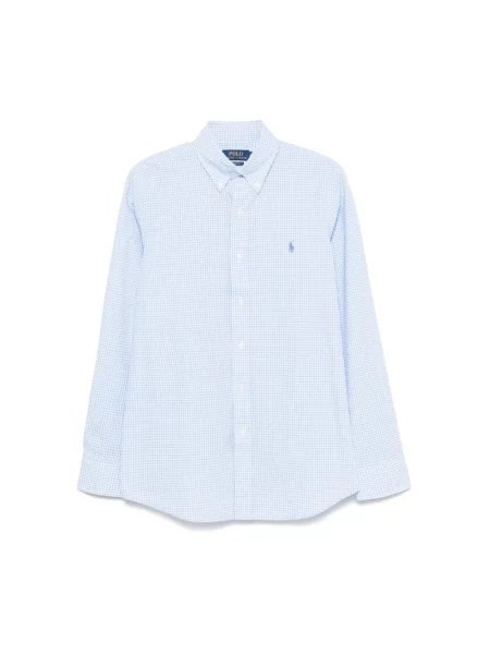 Koszula Polo Ralph Lauren z długim rękawem casual niebieska