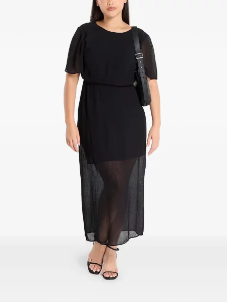 Rochie midi Samsøe Samsøe negru
