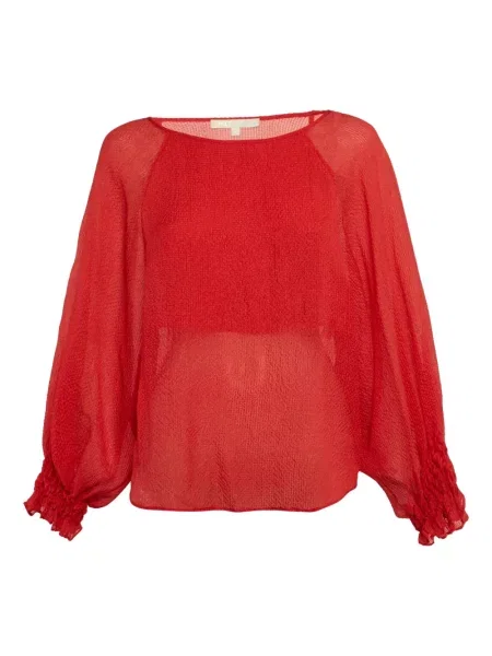 Bluză Maje de mătase roșu