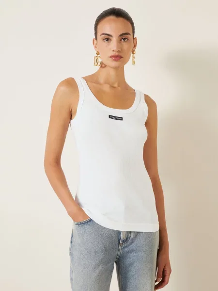 Top Dolce & Gabbana bílý
