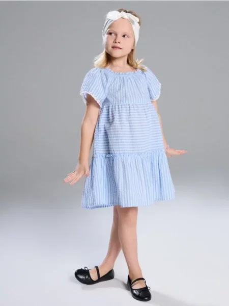 Sinsay Šaty babydoll vícebarevná