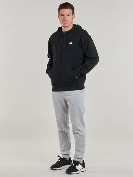 Geacă New Balance din material terry negru