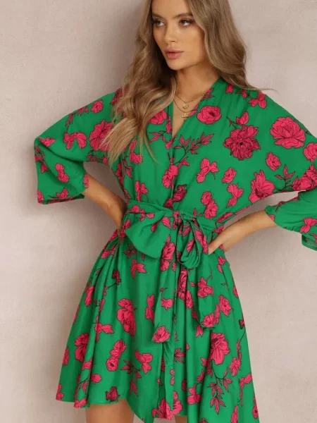 Sukienka Thaleira zielona