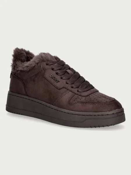 DKNY Autumn Fur sneakers boty hnědé